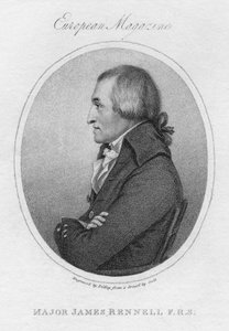 James Rennell, geografo britannico da Unbekannt