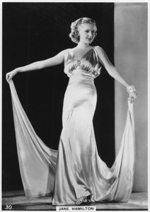 Jane Hamilton, attrice cinematografica americana, c1938