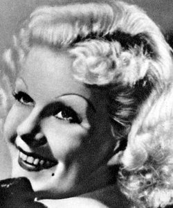 Jean Harlow, attrice americana, 1934-1935 da Unbekannt