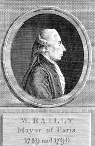 Jean Sylvain Bailly 1736-1793, astronomo, scrittore e politico francese da Unbekannt