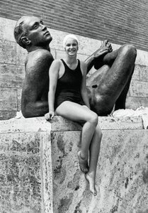 Jeanette Campbell, nuotatrice argentina, Olimpiadi di Berlino, 1936 da Unbekannt