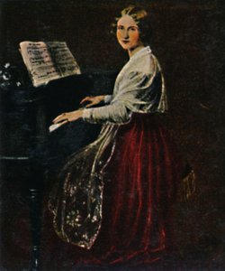 Jenny Lind 1820-1887 - Dipinto di Asher, 1934 da Unbekannt