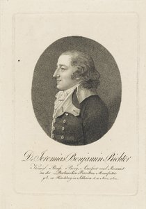Jeremias Benjamin Richter 1762-1807, c. 1800 da Unbekannt