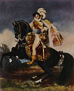 Jerome Bonaparte 1784-1860. - Dipinto di Gros, 1934 da Unbekannt