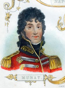 Joachim Murat, soldato francese, c1830 da Unbekannt
