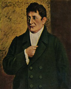 Johann Gottlieb Fichte 1762-1814 - Dipinto del Professor Plühr, 1934