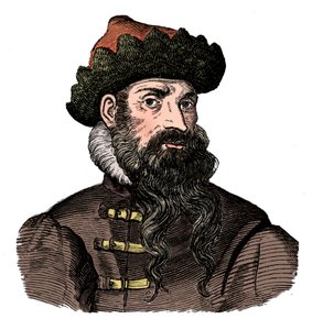 Johann Gutenberg, metalmeccanico e inventore tedesco, XVI secolo, 1870 da Unbekannt