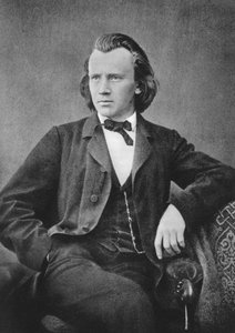 Johannes Brahms, compositore e pianista tedesco