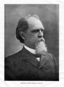 John Brown Gordon, soldato americano, fine XIX secolo da Unbekannt