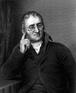 John Dalton, chimico inglese, c1860 da Unbekannt