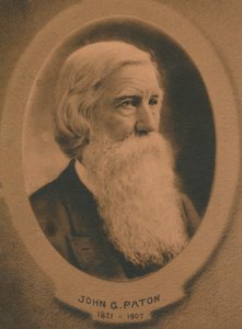 John Gibson Paton 1824-1907, missionario protestante nato in Scozia, c1910s da Unbekannt