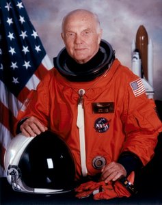 John H. Glenn, astronauta americano, maggio 1998 da Unbekannt