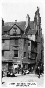 Casa di John Knox, Edimburgo, c. 1920 da Unbekannt
