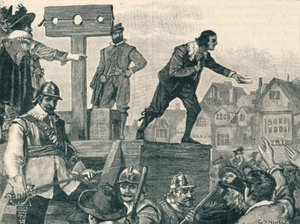 John Lilburne alla gogna a Westminster, 1638, 1905 da Unbekannt