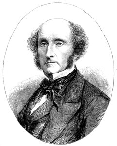John Stuart Mill, riformatore sociale e filosofo britannico, 1806-1873 da Unbekannt