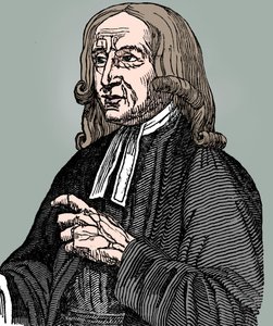 John Wesley, predicatore non conformista inglese del XVIII secolo, 1832 da Unbekannt