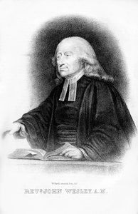 John Wesley, ministro inglese, 1854 da Unbekannt