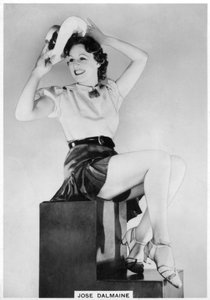 Jose Dalmaine, attrice britannica, 1938
