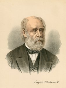 Joseph Whitworth, ingegnere e inventore britannico, c1880 da Unbekannt