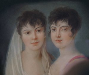 Josephine e Charlotte Brunsvik (dettaglio)