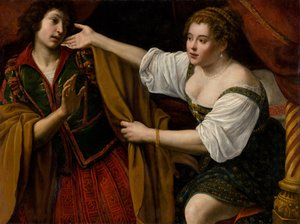 Giuseppe e la moglie di Putifarre da Unbekannt