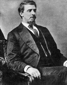 Giudice Isaac C Parker, il giudice impiccato, c1870s-1880s 1954 da Unbekannt