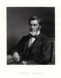 Jules Claude Gabriel Favre, statista francese, XIX secolo