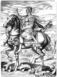 Giulio Cesare, generale e statista romano, I secolo a.C. 1882-1884 da Unbekannt