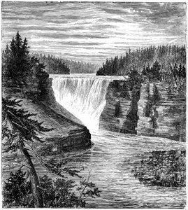 Cascate Kakabeka, Ontario, Canada