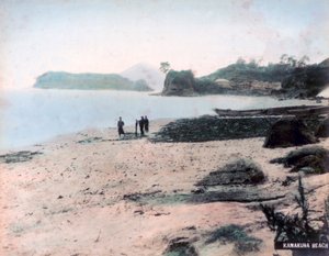 Spiaggia di Kamakura, Giappone da Unbekannt