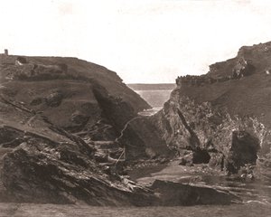 Castello di Re Artù, Tintagel, Cornovaglia, 1894 da Unbekannt