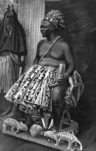 Re Basu Fondong del Camerun, Africa da Unbekannt
