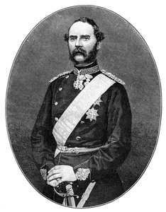 Re Cristiano IX di Danimarca 1818-1906 da Unbekannt