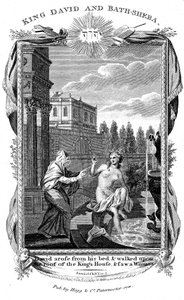 Re Davide che guarda Bathsheba, c1804