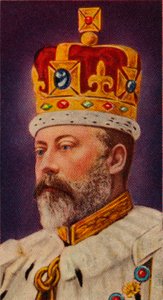 Re Edoardo VII alla sua incoronazione, 1902 1935 da Unbekannt