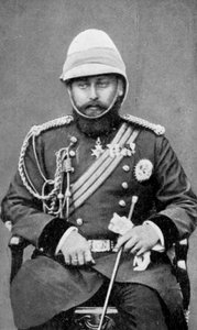 Re Edoardo VII del Regno Unito in uniforme militare da Unbekannt
