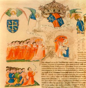Re Enrico VI con i rappresentanti dei Lord e dei Comuni, 1446, 1947 da Unbekannt