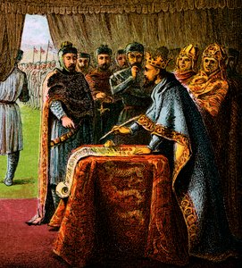 Re Giovanni e la Magna Carta da Unbekannt