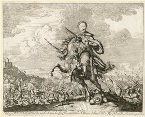 Re Giovanni III Sobieski alla battaglia di Khotyn l