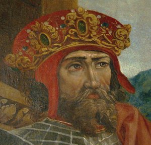 Re Wladyslaw II. Jagiello (dettaglio), ca 1530