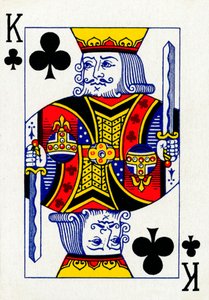 Re di Fiori da un mazzo di carte da gioco Goodall & Son Ltd. da Unbekannt