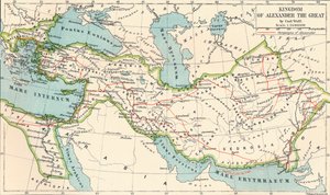 Regno di Alessandro Magno, c1901, 1902 da Unbekannt