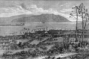 Porto di Kingston, Giamaica, c1880 da Unbekannt