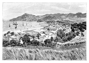 Kingston, Isola di Saint Vincent, c1890 da Unbekannt