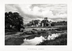 Abbazia di Kirkstall, Leeds, Yorkshire, 1896