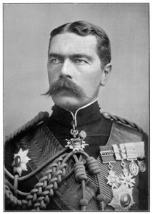 Kitchener di Khartoum in uniforme da cerimonia da Unbekannt