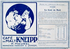 Kneipp Café de Malt, pubblicità, 1915 da Unbekannt