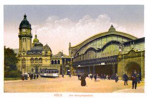 Colonia, alla stazione centrale, XX secolo da Unbekannt