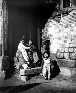Bambini coreani, Corea, 1900