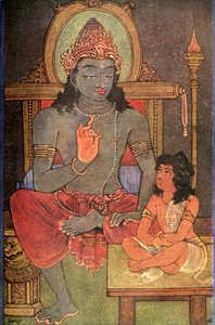 Krishna che Istruisce Arjuna, 1920